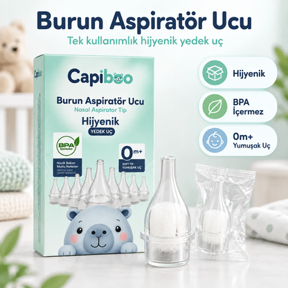 Bebek Burun Aspiratör Yedek Ucu