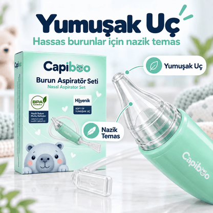 Bebek Burun Aspiratör Seti