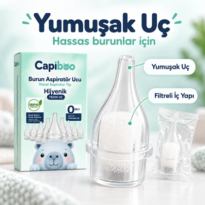 Bebek Burun Aspiratör Yedek Ucu