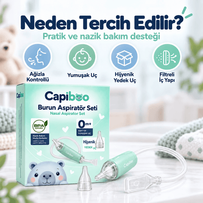 Bebek Burun Aspiratör Seti