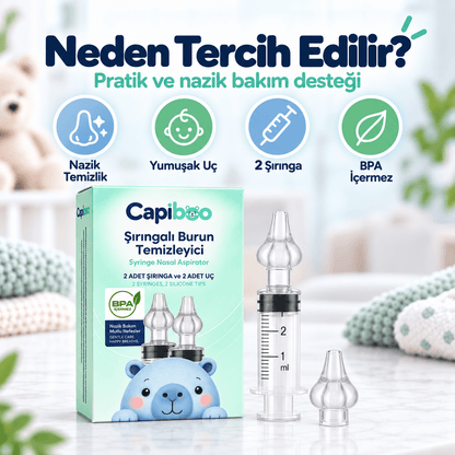 Bebek Şırıngalı Burun Temizleyici
